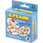 Настольная игра Дублик 'Корги на прогулке' с европодвесом 30 карточек.2479