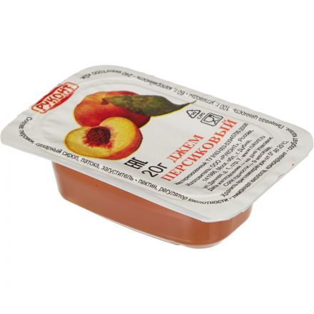Джем Руконт порц. персик 20г/шт 20 шт/уп Джем Руконт порц. персик 20г/шт 20 шт/уп