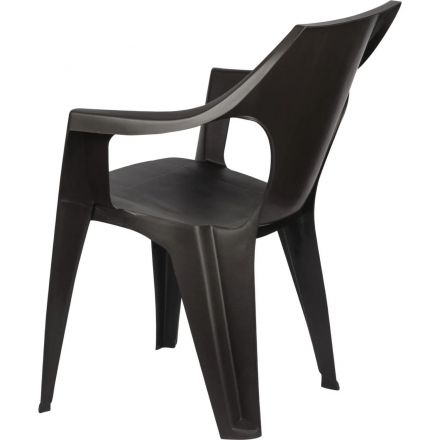 Кресло PR_Decorona DeForma 550x535x785 мм теплый орех