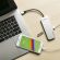 Разветвитель USB 3.0 KINGSTON Nucleum [c-hubc1-sr-en], серебристый
