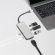 Разветвитель USB 3.0 KINGSTON Nucleum [c-hubc1-sr-en], серебристый