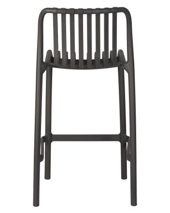 Стул полубарный DOBRIN CHLOE, темно-серый (GR-04) Стул полубарный DOBRIN CHLOE, темно-серый (GR-04)