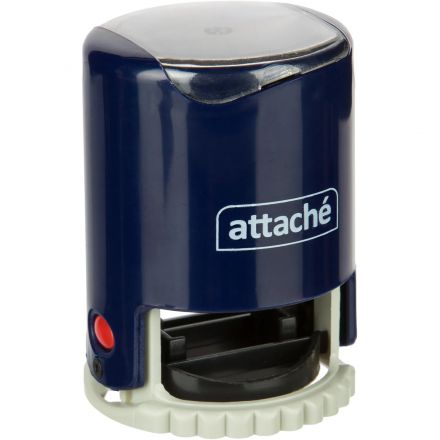 Оснастка для печати круглая Attache R40 синяя 9140 Оснастка для печати круглая Attache R40 синяя 9140