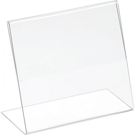 Ценникодержатель настольный для ценников 90х80мм настольный, акрил Ценникодержатель настольный для ценников 90х80мм настольный, акрил