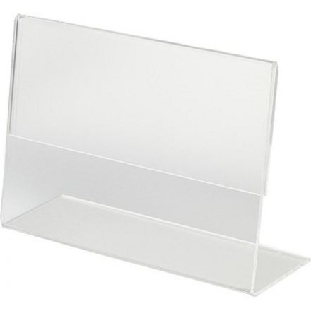 Ценникодержатель настольный для ценников 90х80мм настольный, акрил Ценникодержатель настольный для ценников 90х80мм настольный, акрил