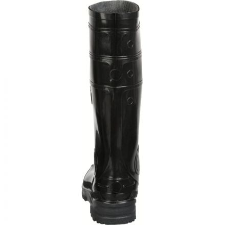 Сапоги мужские цв.черный мод. 155 (р.46) ПВХ с мет. подноском