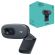 Веб-камера LOGITECH C270, 1/3 Мп, микрофон, USB 2.0, регулируемый крепеж, черная Веб-камера LOGITECH C270, 1/3 Мп, микрофон, USB 2.0, регулируемый крепеж, черная