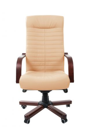 Офисное кресло Chairman 480 WD экопремиум Канвас св.- беж