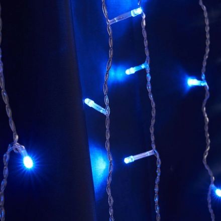 Гирлянда светодиодная Feron CL23 бахрома 5,3 м × 0,7 м + 3м 230V синий 32350 Гирлянда светодиодная Feron CL23 бахрома 5,3 м × 0,7 м + 3м 230V синий 32350