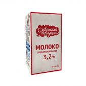 Молоко Славянские традиции пит. стерил. 3,2% ТБА 1лх12шт/уп