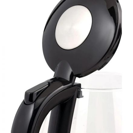 Чайник SCARLETT SC-EK27G95, электрический, стекло, 2200Вт, 1.7л, серебряный Чайник SCARLETT SC-EK27G95, электрический, стекло, 2200Вт, 1.7л, серебряный