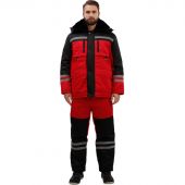 Костюм рабочий зимний муж з03-КПК красн/чер (р.44-46)158-164 Костюм рабочий зимний муж з03-КПК красн/чер (р.44-46)158-164