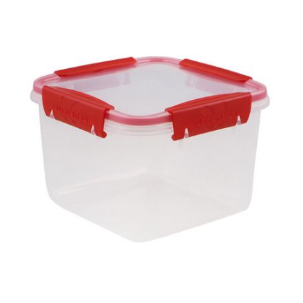 Контейнер с крышкой пищевой 1,7 л герметичный, BUTTERFLY, ланч бокс, 11х15,6х15,6 см, прозрачный, 4378559, 437855900 Контейнер с крышкой пищевой 1,7 л герметичный, BUTTERFLY, ланч бокс, 11х15,6х15,6 см, прозрачный, 4378559, 437855900