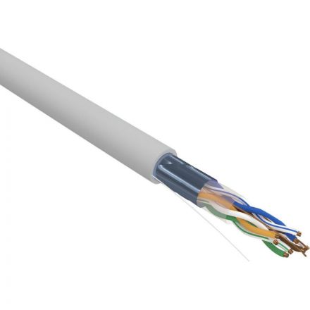 Кабель REXANT (02-0025) F/UTPCAT 5e,PVC,4х2х0,52мм,24AWG,INDOOR,SOLID,305м