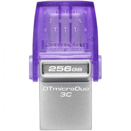 Флеш-память Kingston microDuo 3C G3, 256 Гб, USB 3.2 & USB Type-C и Type-A