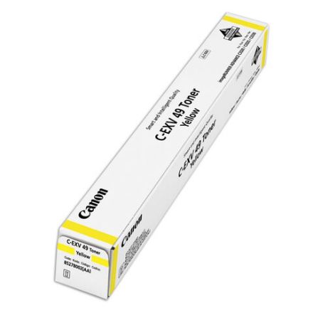 Тонер CANON (C-EXV49Y) для Canon IR C3320/C3320i/C3325i/C3330i/C3500, желтый, ресурс 19000 страниц, 8527B002 Тонер CANON (C-EXV49Y) для Canon IR C3320/C3320i/C3325i/C3330i/C3500, желтый, ресурс 19000 страниц, 8527B002