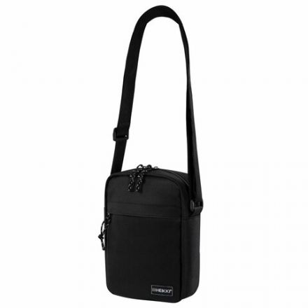 Сумка на плечо HEIKKI COMPACT (ХЕЙКИ), два кармана, черная, 22х17х6 см, 272630 Сумка на плечо HEIKKI COMPACT (ХЕЙКИ), два кармана, черная, 22х17х6 см, 272630