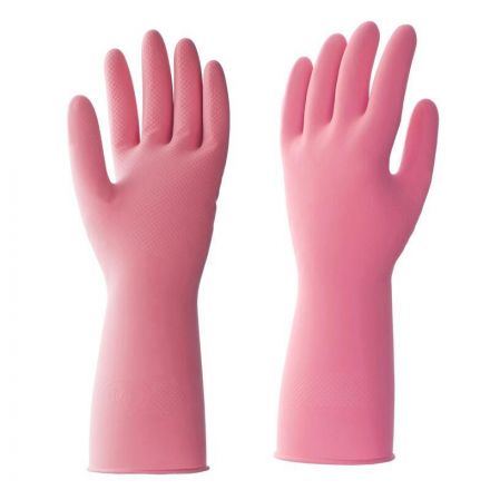 Перчатки латексные HQ Profiline многоразовые красные р.M (КФС) Перчатки латексные HQ Profiline многоразовые красные р.M (КФС)