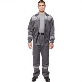 Костюм рабочий летний муж. л22-КБР т.сер./св.сер (р.56-58) 158-164 Костюм рабочий летний муж. л22-КБР т.сер./св.сер (р.56-58) 158-164