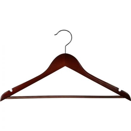 Вешалка-плечики WW_ Attache F6612NJ-LW3/LH0113 дер,пер,вст,р48-50орех УП3шт Вешалка-плечики WW_ Attache F6612NJ-LW3/LH0113 дер,пер,вст,р48-50орех УП3шт
