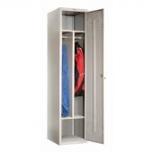 Шкаф для одежды металлический Практик LS-11-40D 1 дверь, 418х500х1830 см