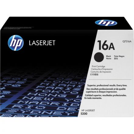 Картридж лазерный HP 16A Q7516A чер. для LJ 5200 Картридж лазерный HP 16A Q7516A чер. для LJ 5200