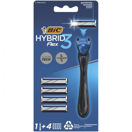 Бритва BIC Флекс 3 Гибрид 8930162