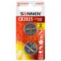 Батарейки литиевые SONNEN Lithium CR2025, "таблетки, дисковые, кнопочные", КОМПЛЕКТ 2 шт., блистер, 457139 Батарейки литиевые SONNEN Lithium CR2025, "таблетки, дисковые, кнопочные", КОМПЛЕКТ 2 шт., блистер, 457139