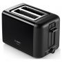 Тостер BOSCH TAT3P423, 970 Вт, 2 тоста, 5 режимов, металл, черный Тостер BOSCH TAT3P423, 970 Вт, 2 тоста, 5 режимов, металл, черный