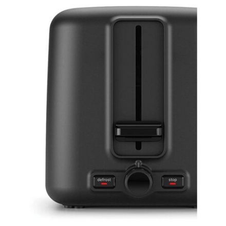 Тостер BOSCH TAT3P423, 970 Вт, 2 тоста, 5 режимов, металл, черный Тостер BOSCH TAT3P423, 970 Вт, 2 тоста, 5 режимов, металл, черный