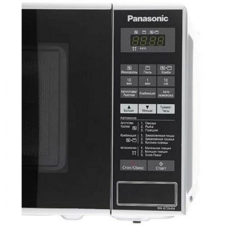 Микроволновая печь Panasonic NN-ST254MZPE черн/серебро Микроволновая печь Panasonic NN-ST254MZPE черн/серебро