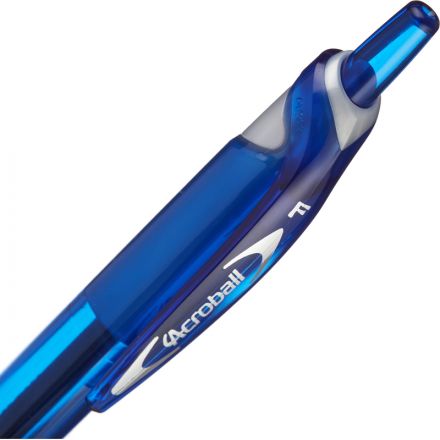 Ручка шариковая автоматическая Pilot Acroball синяя (толщина линии 0.28 мм)