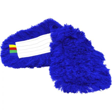 Насадка МОП плоский, 60х11 см, акрил, рамочный, сухая уборка, синий AL3515 Насадка МОП плоский, 60х11 см, акрил, рамочный, сухая уборка, синий AL3515