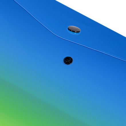 Папка-конверт с кнопкой BRAUBERG "Grade", А4, до 100 листов, зелено-голубой градиент, 0,18 мм, 271962 Папка-конверт с кнопкой BRAUBERG "Grade", А4, до 100 листов, зелено-голубой градиент, 0,18 мм, 271962