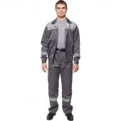 Костюм рабочий летний муж. л22-КБР т.сер./св.сер (р.44-46) 170-176 Костюм рабочий летний муж. л22-КБР т.сер./св.сер (р.44-46) 170-176