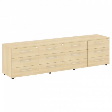 Yalta Тумба модульная LT.TS-4.4 Акация 2188*450*580