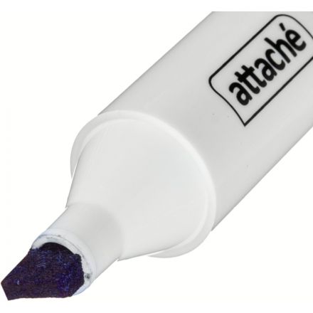 Маркер перманентный ATTACHE синий 3-10мм Маркер перманентный ATTACHE синий 3-10мм