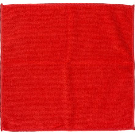 Салфетка хозяйственная из микрофибры универс 280г/м2 30х30см красн