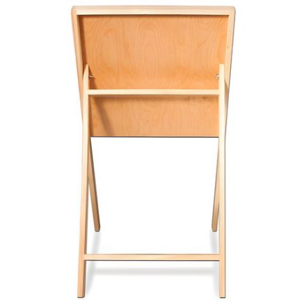 Мольберт напольный "Хлопушка", размер планшета 60x60 см, в собранном виде 60x120x8 см