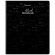 Тетрадь А5, 48 л., BRAUBERG, скоба, клетка, матовая ламинация, выборочный лак, "Black" (микс в спайке), 404375
