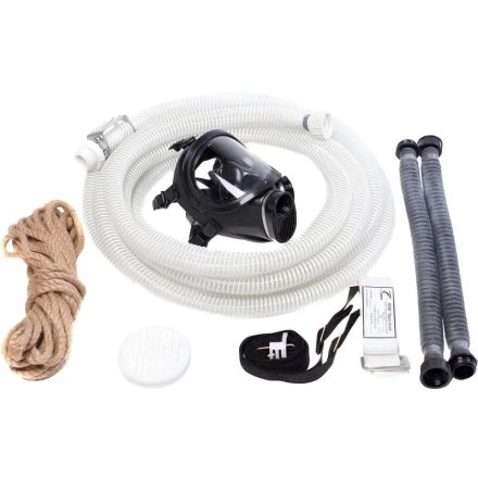 Противогаз шланговый БРИЗ-КАМА Бриз-0302(ПШ-20С) шланг ПВХ, 1 маска ППМ Противогаз шланговый БРИЗ-КАМА Бриз-0302(ПШ-20С) шланг ПВХ, 1 маска ППМ