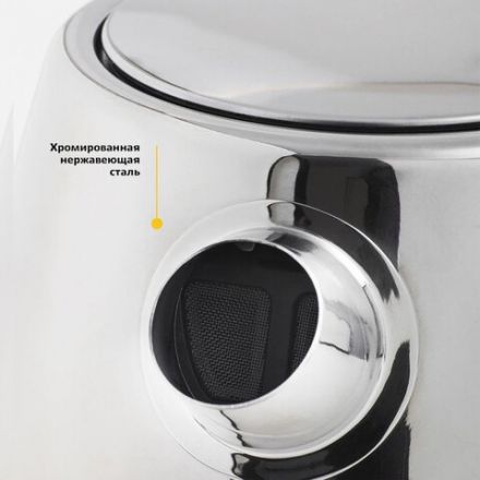 Чайник KITFORT КТ-633-3, 1,7 л, 2200 Вт, закрытый нагревательный элемент, термометр, пластик/металл, бежевый Чайник KITFORT КТ-633-3, 1,7 л, 2200 Вт, закрытый нагревательный элемент, термометр, пластик/металл, бежевый
