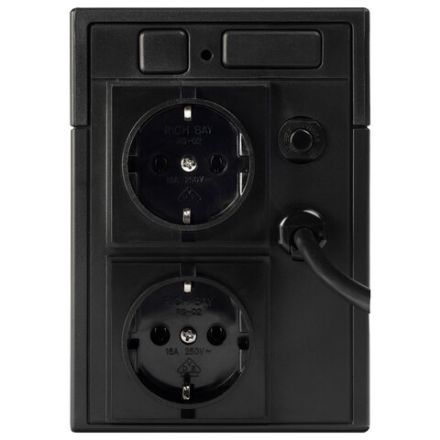 Источник бесперебойного питания SMARTWATT UPS UNI 1050E, 1050 ВА (630 Вт), 2 розетки, 3703020390009 Источник бесперебойного питания SMARTWATT UPS UNI 1050E, 1050 ВА (630 Вт), 2 розетки, 3703020390009