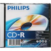 Носители информации CD-R Philips (CR7D5SF01/97)700 Mb, 52х, Slim Case 1шт Носители информации CD-R Philips (CR7D5SF01/97)700 Mb, 52х, Slim Case 1шт