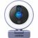 Веб-камера UGREEN CM910 (65857) USB HD,2K@30FPS, с подсветкой, серый