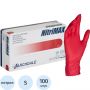 Перчатки нитрил. н/с. н/о , красные 756 NitriMax (S) 50п/уп, 4гр