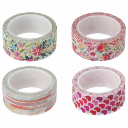 Клейкая WASHI-лента для декора, 15 мм х 5 м, ассорти, в дисплее, рисовая бумага, ОСТРОВ СОКРОВИЩ, 661719 Клейкая WASHI-лента для декора, 15 мм х 5 м, ассорти, в дисплее, рисовая бумага, ОСТРОВ СОКРОВИЩ, 661719