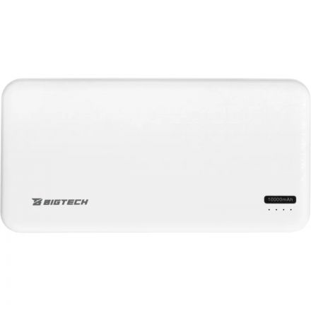 Внешний аккумулятор BigTech (BT-PB-10-W-2) 10000 mAh белый Внешний аккумулятор BigTech (BT-PB-10-W-2) 10000 mAh белый