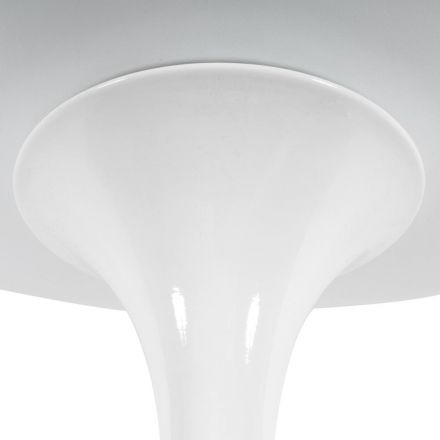 Стул Тулип Фэшн Чаир/Tulip Fashion Chair (мод.109)/1 шт. в упаковке металл/пластик/PU, 48 x 55 x 81см, белый / красный