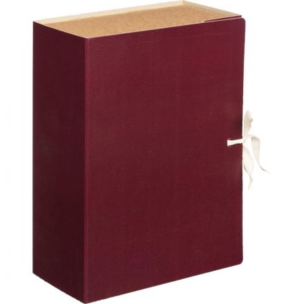 Папка архивная с завязками 120мм Attache Economy клапан микрогофра,складная Папка архивная с завязками 120мм Attache Economy клапан микрогофра,складная